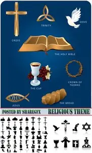 Stock Vector - Religious Theme