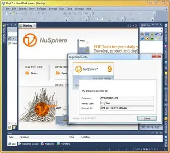 NuSphere PhpED Professional 9.0 Build 9051