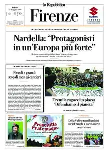 la Repubblica Firenze – 25 maggio 2019