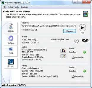 VideoInspector 2.2.8.126 Portable