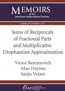 Sums of Reciprocals of Fractional Parts and Multiplicative Diophantine Approximation