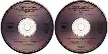 The Wynton Marsalis Quartet - Live At Blues Alley (2CD) (1988) {Columbia} **[RE-UP]**