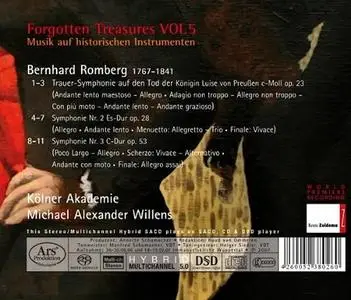 Michael Alexander Willens, Kölner Akademie - Forgotten Treasure Vol. 5 - Romberg: Symphonies (2007)