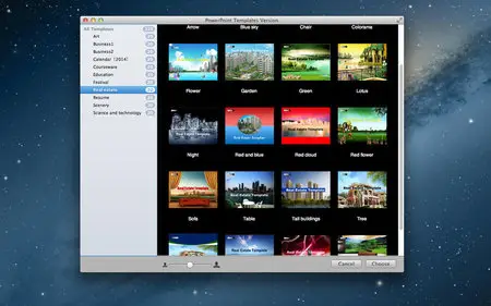 PowerPoint Templates Version v1.0 Mac OS X
