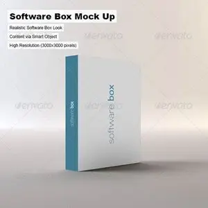 GraphicRiver Software Box Mock-up