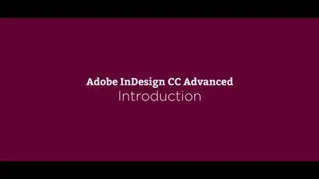 Adobe InDesign CC Advanced