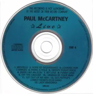 Paul McCartney - ...Live (1993) {Mainline Music}