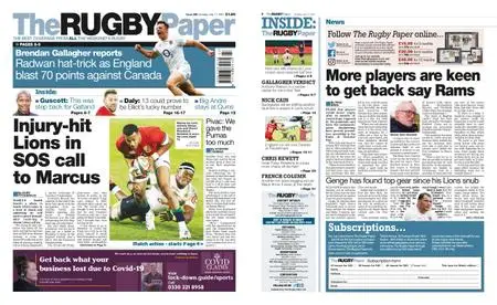 The Rugby Paper – July 11, 2021
