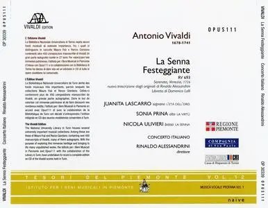 Rinaldo Alessandrini, Concerto Italiano - Antonio Vivaldi: La Senna Festeggiante (2002)