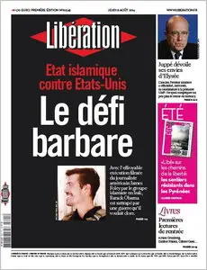 Liberation - Jeudi 21 Aout 2014