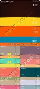 Multilayer design template vector background