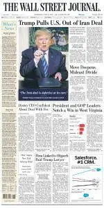 The Wall Street Journal - May 9, 2018