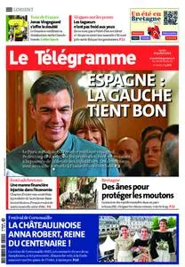 Le Télégramme Lorient – 24 juillet 2023
