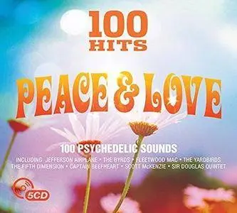 VA - 100 Hits: Peace & Love (2016)