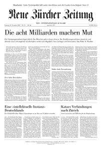 Neue Zürcher Zeitung International – 26. November 2022