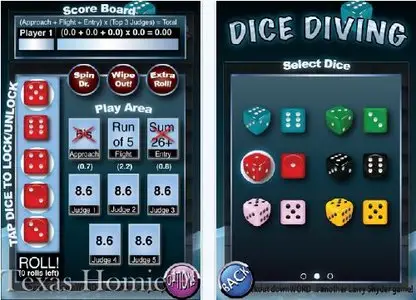 Dice Diving v1.4 iPhone-iPodtouch