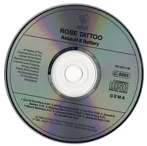 Rose Tatoo - Assault & Battery (reissue) (1989) RE-UPLOAD