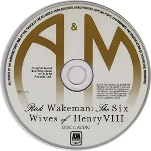 Rick Wakeman - The Six Wives Of Henry VIII (1973) {2014, Deluxe Edition} CD/DVD