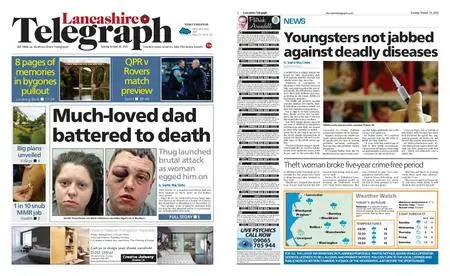 Lancashire Telegraph (Blackburn, Darwen, Hyndburn, Ribble Valley) – October 19, 2021