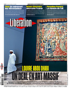 Libération du Mercredi 8 Novembre 2017