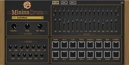 Audio Blast Mininn Drum v1.1.0 (Win/macOS/Linux)