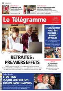 Le Télégramme Vannes - 19 Mars 2024