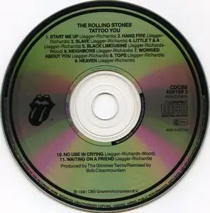 The Rolling Stones - Tattoo You (1981) {CDCBS 450198-2} [re-up]