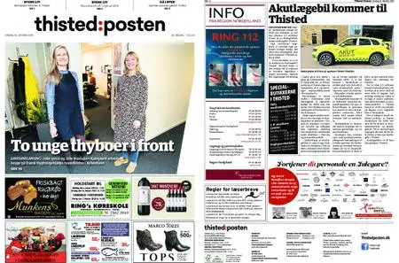 Thisted Posten – 16. oktober 2019