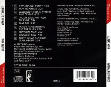Albert King - I Wanna Get Funky (1974) [Remastered 1990]