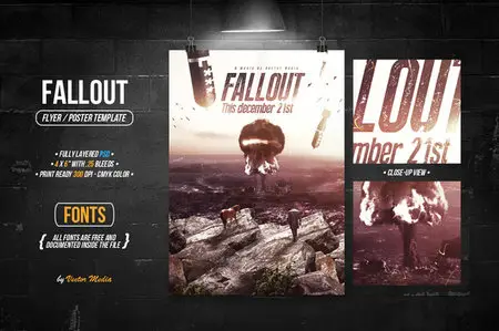 CreativeMarket - Fallout - Flyer