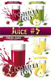 Juice #5 - Stock Vector