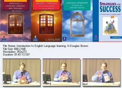 H.Douglas Brown - University video course: “Introduction to English Language learning” (2008)