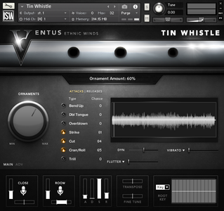 Impact Soundworks VENTUS Ethnic Winds - Tin Whistle KONTAKT