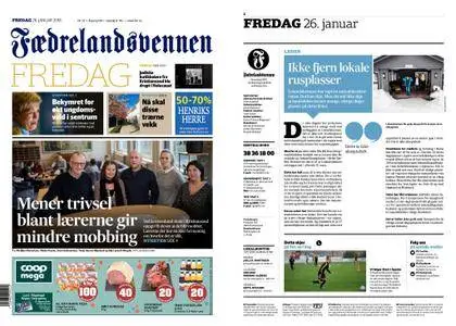 Fædrelandsvennen – 26. januar 2018