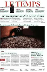 Le Temps - 18 Mai 2020