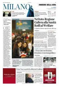 Corriere della Sera Milano - 8 Marzo 2018