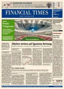 Financial Times Deutschland vom 8 Juni 2012