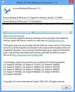 Acronis Backup & Recovery 11.5.37687 Workstation / Server with Universal Restore