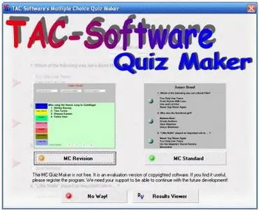 TAC-Soft Multiple Choice Quiz Maker 11.1.0.0 Bilingual Portable