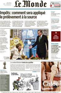 Le Monde du Jeudi 17 Mars 2016