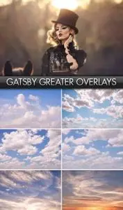 Gatsby Lighting & Sky Photoshop Overlays Bundle