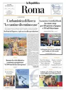 la Repubblica Roma - 16 Febbraio 2024