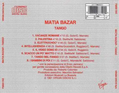 Matia Bazar - Tango (1983) {1991, Reissue}