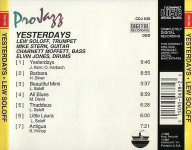 Lew Soloff - Yesterdays (1986) {King Records}