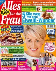 Alles für die Frau – 31. Januar 2020