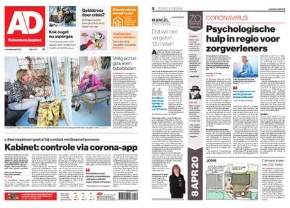 Algemeen Dagblad - Rotterdam Stad – 08 april 2020