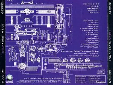Tesla - Bust A Nut (1994) {Japanese Edition}