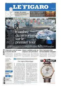 Le Figaro du Samedi 22 Avril 2017