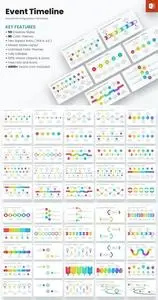 Event Timeline Infographics PowerPoint Templates