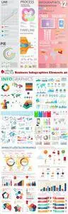 Vectors - Business Infographics Elements 40